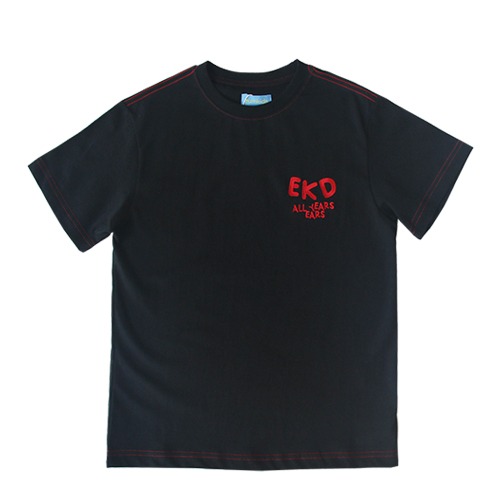 [EKD] 이음키즈 Stitch 반팔 티셔츠-블랙